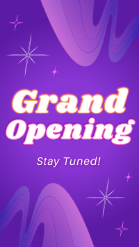 Grand Opening Y2K TikTok Video Image Preview