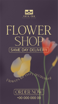 Flower Shop Delivery TikTok video Image Preview