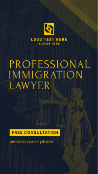 Immigration Lawyer Instagram Reel Image Preview