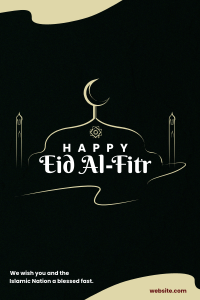 Eid Al-Fitr Strokes Pinterest Pin Image Preview