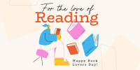 Book Reader Day Twitter Post Design
