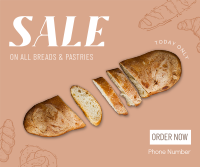 Bakery Sale Facebook post Image Preview