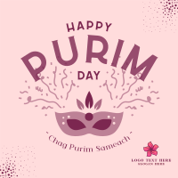 Chag Purim Fest Instagram Post Image Preview