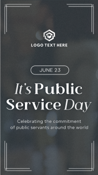 Celebrate Public Servants Instagram Story Image Preview