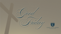 Good Friday Crucifix Greeting Video Design