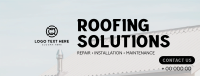 Professional Roofing Solutions Facebook Cover Design