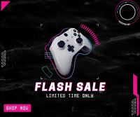 Gaming Flash Sale Facebook post Image Preview