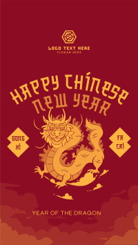 Chinese Dragon Year Instagram Reel Preview