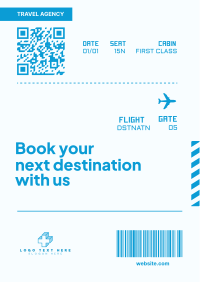 Plane Ticket Poster Image Preview