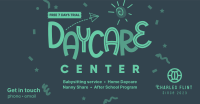 Cute Daycare Facebook Ad Design