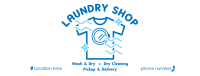 Line Work Laundry Facebook Cover Design