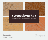 Wood Stains Facebook Post Design