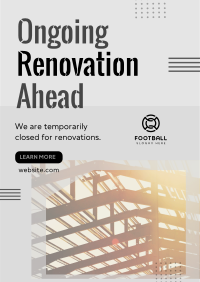 Ongoing House Renovation Flyer Image Preview