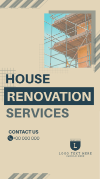 Generic Renovation Services Instagram Reel Design