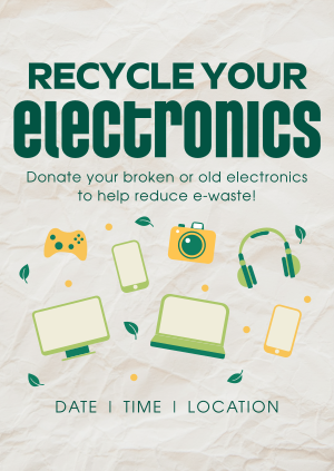 Recycle your Electronics Poster Image Preview