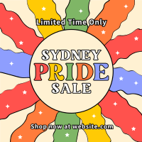 Vibrant Sydney Pride Sale Instagram post Image Preview