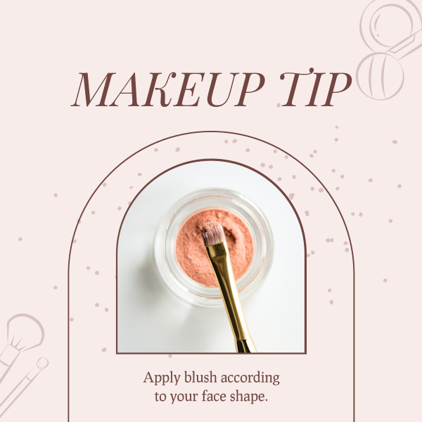 Makeup Beauty Tip Instagram Post Design Image Preview