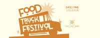 Food Truck Fest Facebook Cover Design