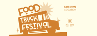 Food Truck Fest Facebook Cover Image Preview