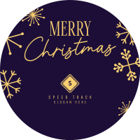 Merry Christmas Snowflake Instagram Profile Picture Image Preview