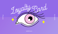 Eyelash Loyalty Business Card Image Preview