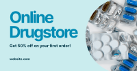 Online Drugstore Promo Facebook ad Image Preview