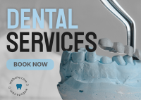 Dental Services Postcard Design