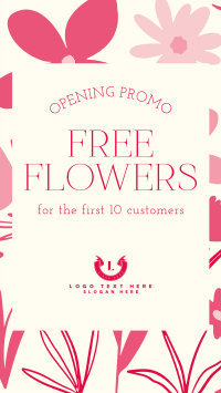 Free Flowers For You! Instagram reel Image Preview