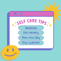 Self Care Tips Linkedin Post Image Preview
