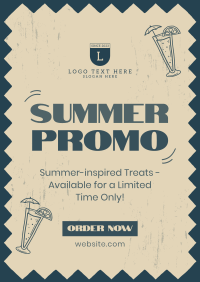 Cafe Summer Promo Flyer Image Preview