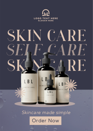 Skin Care Products Flyer Image Preview