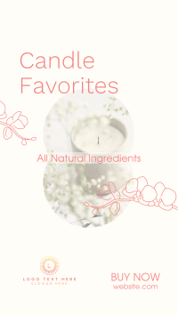 Scented Home Candle  Facebook story Image Preview