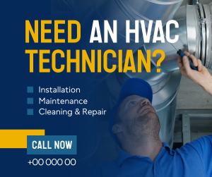 HVAC Technician Facebook post Image Preview