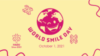 Smiling Earth  Facebook Event Cover Design