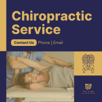 Modern Chiropractic Treatment Instagram post Image Preview
