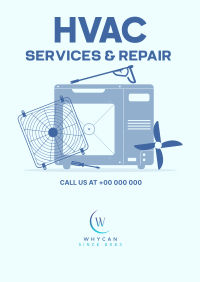 Best HVAC Service Poster Image Preview