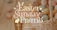 Modern Nostalgia Easter Promo Facebook ad Image Preview