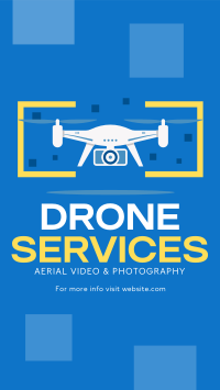 Drone Service Solutions Facebook story Image Preview