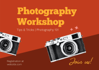 Photography Tips Postcard Design