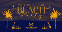 It's a Beachy Party Facebook ad Image Preview