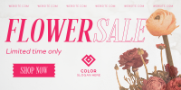 Flower Boutique  Sale Twitter post Image Preview