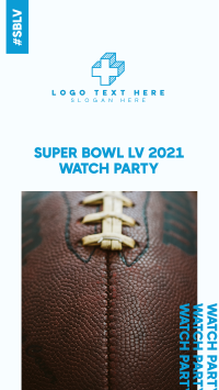 Super Bowl Party Facebook story Image Preview