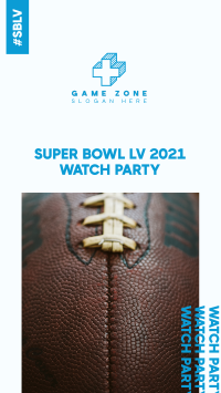 Super Bowl Party Facebook story Image Preview