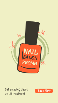 Nail Salon Discount Facebook story Image Preview