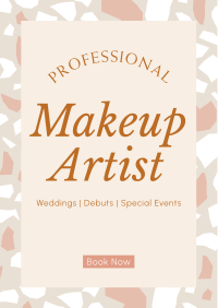 Makeup Artist Eyelash Black Drips Professional Business Card