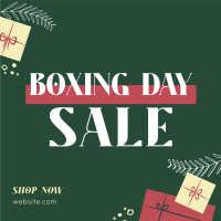 Christmas Boxing Instagram Post Image Preview