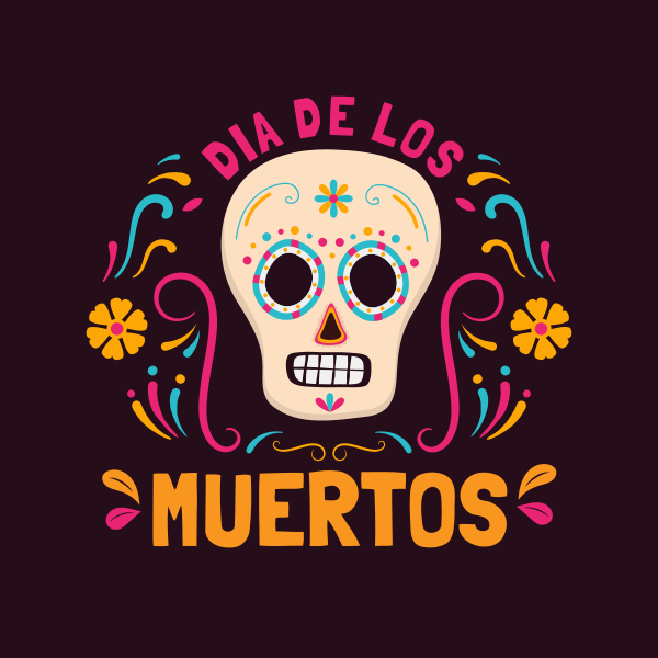 Dia De Muertos Parade Instagram Post Design