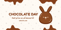 Chocolate Bunny Twitter post Image Preview