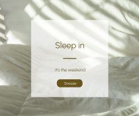 Sleep In Facebook post Image Preview