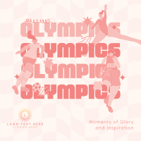The Olympics Greeting Instagram post Image Preview